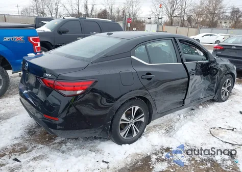 2023 Nissan Sentra Sv Xtronic Cvt from USA, damaged, VIN 3N1AB8CV1PY245722